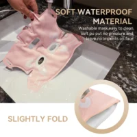 ANLAN Facial LED Mask 5 Colors Light Therapy Waterproof Hot Compress Rejuvenation Brighten Skin Foldable Soft LED Light Spa Mask - Image 6