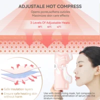 ANLAN Facial LED Mask 5 Colors Light Therapy Waterproof Hot Compress Rejuvenation Brighten Skin Foldable Soft LED Light Spa Mask - Image 4
