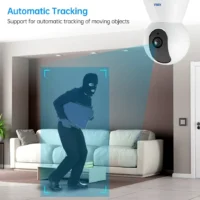 KERUI 1080P 3MP 5MP Tuya Smart Mini WiFi IP Camera Indoor Wireless Security Home CCTV Surveillance Camera 2MP With Auto Tracking - Image 2