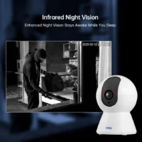 KERUI 1080P 3MP 5MP Tuya Smart Mini WiFi IP Camera Indoor Wireless Security Home CCTV Surveillance Camera 2MP With Auto Tracking - Image 3