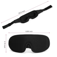 3D Sleeping Mask Block Out Light Soft Padded Sleep Mask For Eyes Slaapmasker Eye Shade Blindfold Sleeping Aid Face Mask Eyepatch - Image 5
