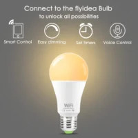 Smart Light Lamp Wifi Bulb 15W E27 B22 Dimmable LED Night Light 110V 220V Voice Control Compatible with Amazon Alexa Google Home - Image 6