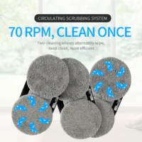 PuRuiKai Window Cleaning Robot High Suction Electric Window Cleaner Robot Anti-falling Remote Control Robot Vacuum Cleaner - Image 4