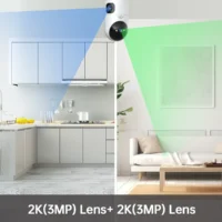 JOOAN 4K PTZ IP Camera 5G WiFi Dual Lens CCTV Security Camera Home Baby Monitor Auto Tracking Color Night Video Surveillance - Image 2