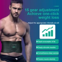 Electric Abdominal Toning Belt EMS Body Slimming Massage Belt Heating Warm Belly Abdomen Muscle Stimulator Fitness Weight Lose - Image 4