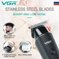 VGR Hair Trimmer Professional Electric Trimmers Cordless Hair Clipper Rechargeable LED Display V 937 - Image 3