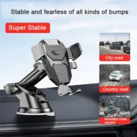 Sucker Car Phone Holder Mount Stand GPS Telefon Mobile Cell Support For iPhone 13 12 11 Pro Xiaomi Huawei Samsung - Image 4