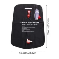 20L Foldable Solar Shower Bag Outdoor Bath Water Bag Camping Sun Compact Heated Water Shower Bags Scrubbing Pool Accessories - Image 6