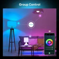Tuya E27 Zigbee LED Bulbs WiFi Smart LED Lamp RGB CW WW 15W 18W LED Light Bulb Works With Amazon Alexa Google Home Room Decorate - Image 5