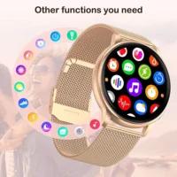 Bluetooth Call Smart Watch Women Custom Dial Steel Watches Men Sports Fitness Tracker Heart Rate Smartwatch For Android IOS G35 - Image 2