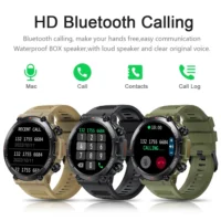 MELANDA 1.39 Inch HD Bluetooth Call Smart Watch Men Sports Fitness Tracker Heart Monitor 400mAh Smartwatch For Android IOS K56 - Image 2
