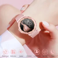 MELANDA Sport Smart Watch Women Bluetooth Call Smartwatch IP68 Waterproof Fitness Tracker Health Monitoring for IOS Android MK60 - Image 2