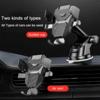 Sucker Car Phone Holder Mount Stand GPS Telefon Mobile Cell Support For iPhone 13 12 11 Pro Xiaomi Huawei Samsung - Image 2