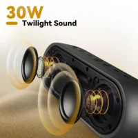 TRIBIT XSound Plus 2 Portable Bluetooth Speaker, 30W Power, IPX7 Waterproof Wireless Speaker 24-hrs Playtime For Camping, Hiking - Image 2