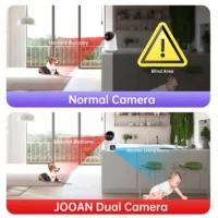 JOOAN 4K PTZ IP Camera 5G WiFi Dual Lens CCTV Security Camera Home Baby Monitor Auto Tracking Color Night Video Surveillance - Image 3