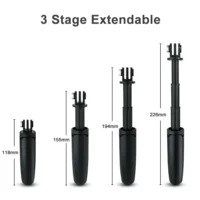 for Gopro Vlog Tripod Foldable Tripod Mini Portable Monopod for Go Pro Hero 11 10 Black Session Osmo Action Camera Accessory - Image 2