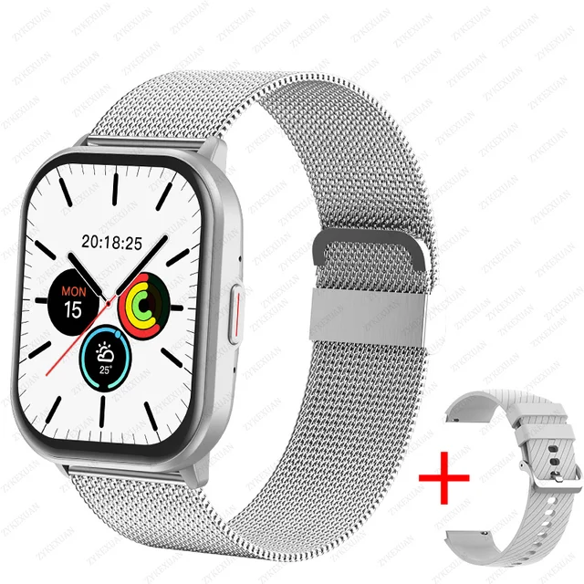 Silver mesh belt