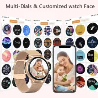 Bluetooth Call Smart Watch Women Custom Dial Steel Watches Men Sports Fitness Tracker Heart Rate Smartwatch For Android IOS G35 - Image 6