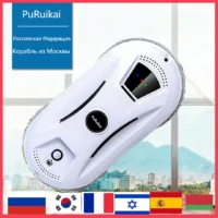 PuRuiKai Window Cleaning Robot High Suction Electric Window Cleaner Robot Anti-falling Remote Control Robot Vacuum Cleaner - Image 2