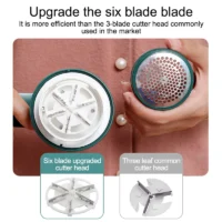Electric Lint Remover Rechargeable for Clothing Fuzz Remover Sweater Shaver Coat Hair Ball Trimmer Plush Clothing Razor Remover - Image 3
