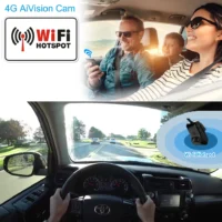 Jimi JC400P 4G Car Camera With Live Stream1080P Dual Cameras GPS Tracking Wifi Hotspot Multiple Alarms DVR Dash Cam Free APP Web - Image 3