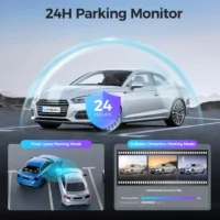 LINGDU AM100 4K Dash Cam GPS ADAS Camera Front Cam 150FOV Car DVR 24H Parking Support Rear Interior Cam WIFI & App Control - Image 6