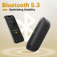 TRIBIT XSound Plus 2 Portable Bluetooth Speaker, 30W Power, IPX7 Waterproof Wireless Speaker 24-hrs Playtime For Camping, Hiking - Image 6