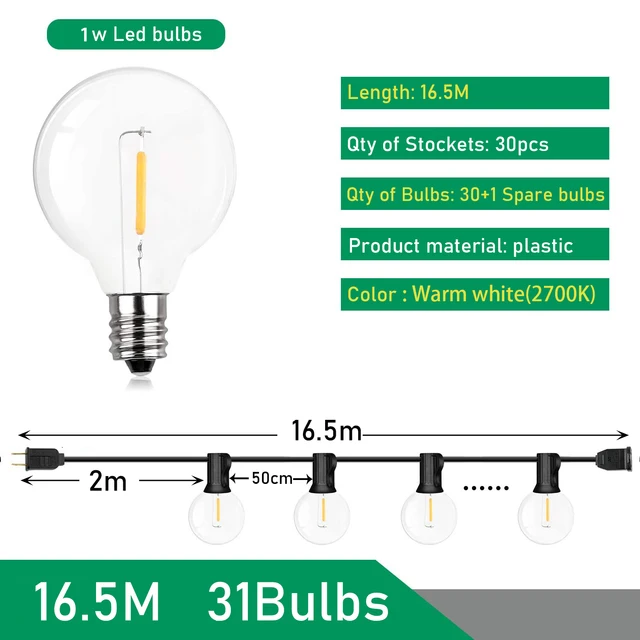 16.5M 31Bulbs