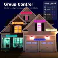 15W WiFi Smart Led Light Bulb E27 LED RGBCW Smart Bulb Voice Control Via Google Home Tuya Smart Life App Alexa RGB Lamp 110-220V - Image 4