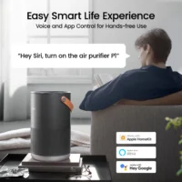 Smartmi Air Purifier P1 for Home, ZMKQJHQP11, CADR 250m³/h, Accurate Monitoring, Efficient Filtration, Remove Dust PM2.5 Pollen - Image 3