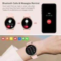 Bluetooth Call Smart Watch Women Custom Dial Steel Watches Men Sports Fitness Tracker Heart Rate Smartwatch For Android IOS G35 - Image 3