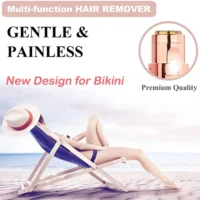 Electric Eyebrow Trimmer Mini Epilator Lipstick Facial Hair Removal Portable Women Painless Razor Tool - Image 4