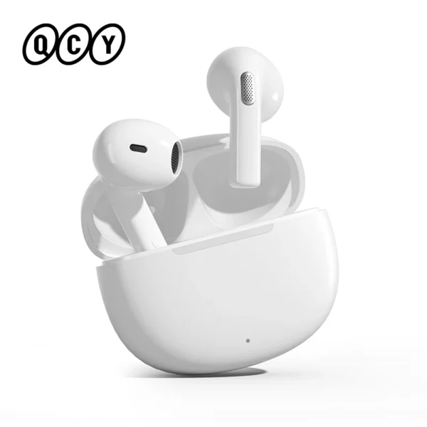 QCY T20 TWS Wireless Earphones Bluetooth 5.3 Earbuds 68ms Low Latency 13mm Driver HIFI Headphones 4 Mics ENC HD Call Headsets