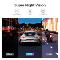 LINGDU AM100 4K Dash Cam GPS ADAS Camera Front Cam 150FOV Car DVR 24H Parking Support Rear Interior Cam WIFI & App Control - Image 3