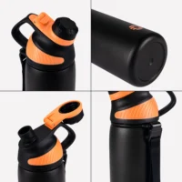 FEIJIAN Thermos With Magnetic Lid Outdoor Sport Stainless Steel Water Bottle Keep Cold Insulated Vacuum Flask 1000ml - Image 6