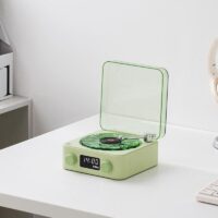 Portable Vintage Bluetooth Speaker with White Noise & RGB Light - Image 2