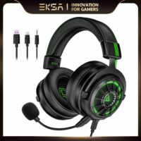 Wired Gaming Headset with 7.1 Surround Sound, Noise-Cancelling Mic, and Multi-Device Compatibility - Image 2