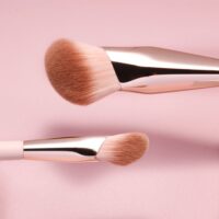 Professional Liquid Foundation and Concealer Makeup Brush Set - Image 5