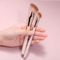 Professional Liquid Foundation and Concealer Makeup Brush Set - Image 7
