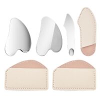Stainless Steel Gua Sha Massager for Face, Neck, and Body - Image 7