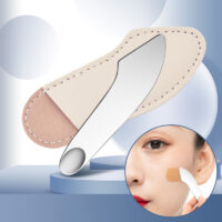 Stainless Steel Gua Sha Massager for Face, Neck, and Body - Image 6