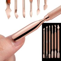Stainless Steel Dual-ended Cuticle Pusher and Dead Skin Remover - Image 5