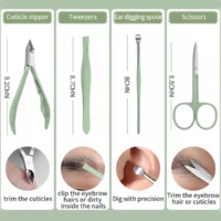 Professional 18-Piece Stainless Steel Nail and Foot Care Set - Image 4