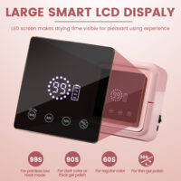 128W Rechargeable Cordless Nail Lamp - Image 2