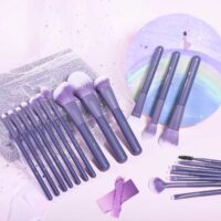 Professional 20pcs Purple Makeup Brush Set - Image 6