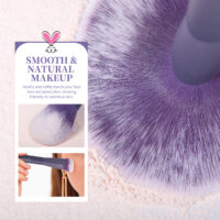 Professional 20pcs Purple Makeup Brush Set - Image 4