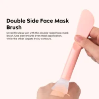 Double-Ended Silicone Face Mask Brush for Easy Skincare Application - Image 2
