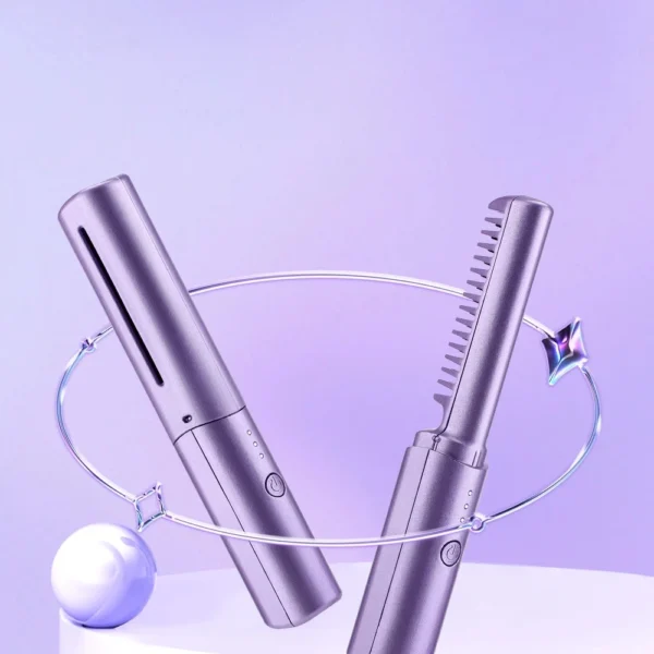 Portable Mini Hair Straightener and Curler