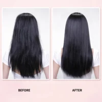 Professional Anti-Scalding Ceramic Hair Straightener & Curler Brush - Image 6
