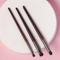 High-Quality Goat Hair Tapered Blending Makeup Brushes - Image 5